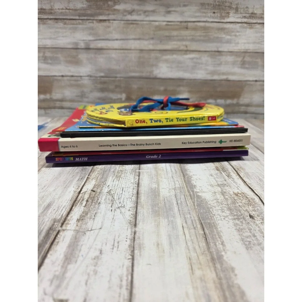 Educational Workbook‎ Lot Brainiac Activity Spectrum Math Mead Scholastic K-2nd